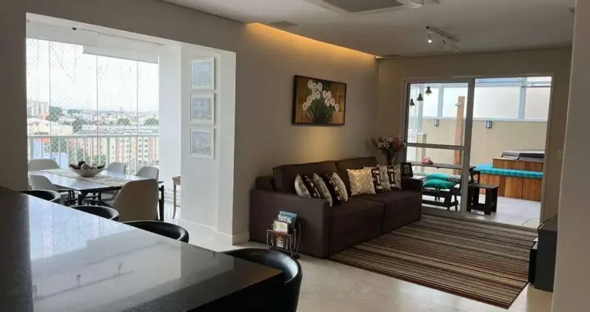 Cobertura com 3 dormitórios à venda, 165 m² por r$ 1.800.000,00 - campestre - santo andré/sp