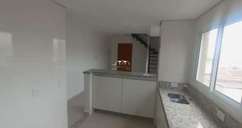 Cobertura para aluguel em vila valparaíso, santo andré - 2 quartos, 1 suíte, 2 vagas