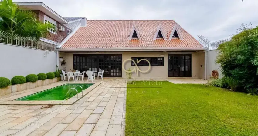 Casa com 4 dormitórios à venda, 330 m² por r$ 2.600.000,00 - bom retiro - curitiba/pr