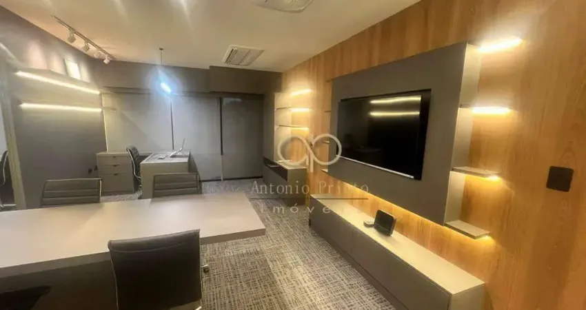 Sala para alugar, 33 m² por r$ 5.600,00/mês - água verde - curitiba/pr