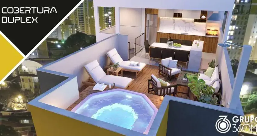 Cobertura para venda em santo andré, jardim, 2 dormitórios, 1 suíte, 2 banheiros, 1 vaga