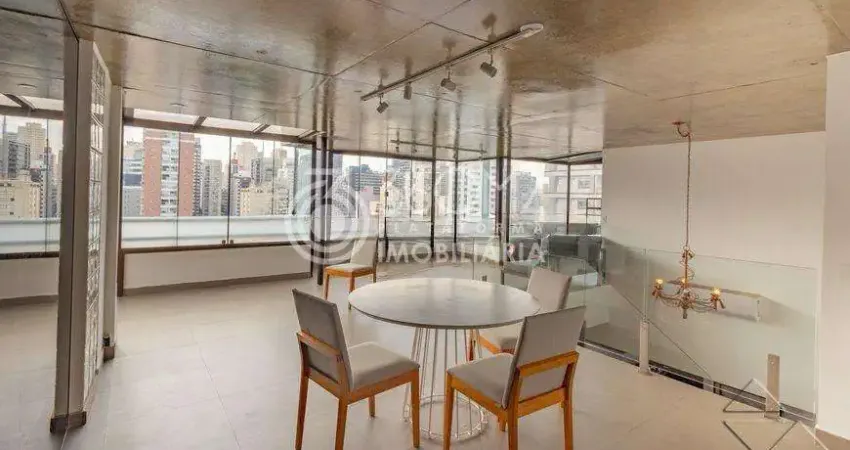 Cobertura duplex para venda em são paulo, pinheiros, 3 dormitórios, 2 suítes, 3 banheiros, 3 vagas