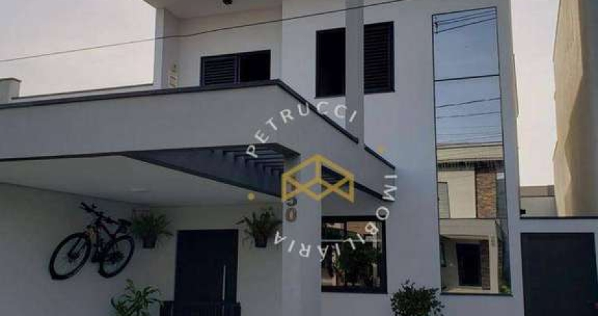 Casa com 3 dormitórios à venda, 150 m² por R$ 1.100.000,00 - Condomínio Park Real - Indaiatuba/SP