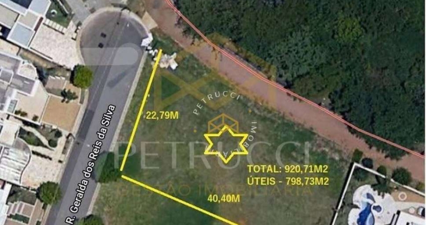 Terreno à venda, 798 m² por R$ 1.700.000,00 - Swiss Park - Campinas/SP