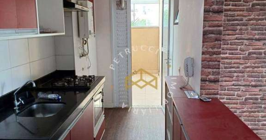 Apartamento com 3 dormitórios à venda, 72 m² por R$ 520.000,00 - Jardim Ipaussurama - Campinas/SP