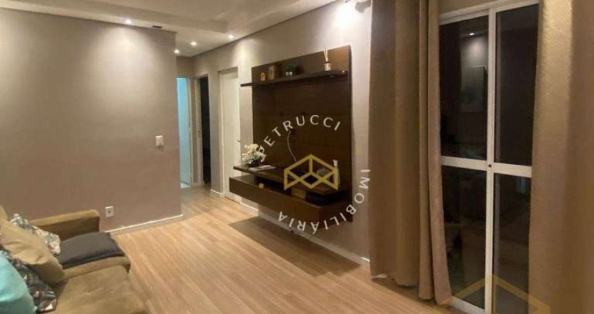 Apartamento com 2 dormitórios à venda, 55 m² por R$ 250.000,00 - Jardim Ipaussurama - Campinas/SP