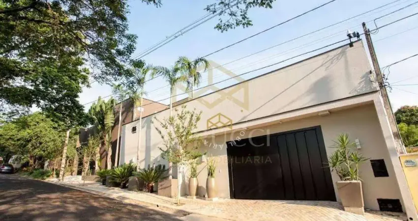 Casa com 6 dormitórios à venda, 1142 m² por R$ 3.600.000,00 - Gleba Califórnia - Piracicaba/SP