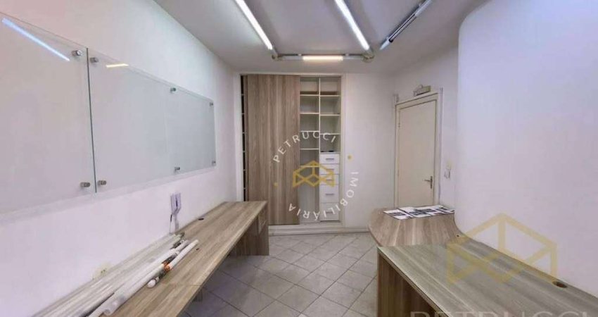 Sala, 103 m² - venda por R$ 320.000,00 ou aluguel por R$ 3.277,00 - Centro - Campinas/SP