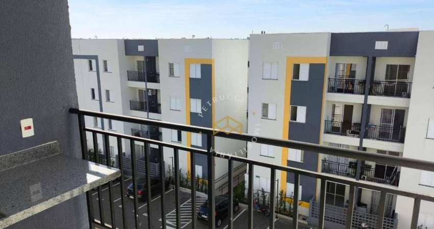 Apartamento com 2 dormitórios à venda, 50 m² por R$ 330.000,00 - Jardins do Império - Indaiatuba/SP