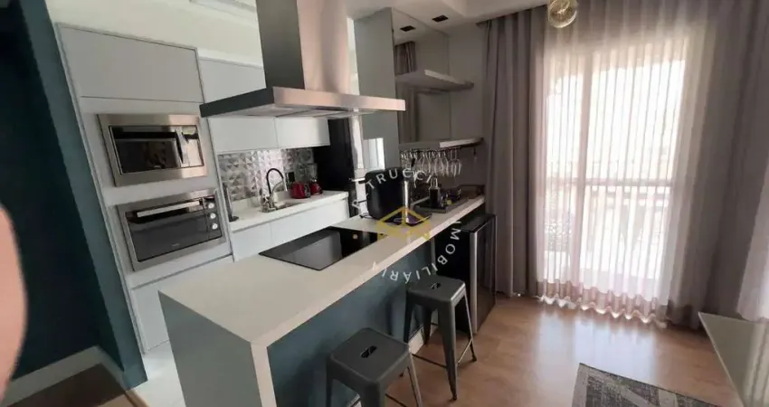 APARTAMENTO MOBILIADO COM 2 DORMITÓRIOS PARA ALUGAR, 76 M² - JARDIM SÃO VICENTE - CAMPINAS/SP