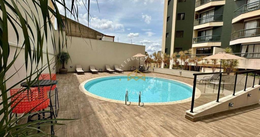 Apartamento com 2 dormitórios à venda, 62 m² por R$ 550.000,00 - Botafogo - Campinas/SP