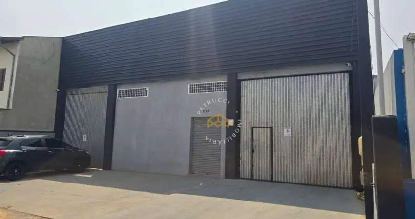Galpão, 555 m² - venda por R$ 2.000.000,00 ou aluguel por R$ 11.867,00/mês - São Bernardo - Campinas/SP
