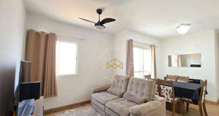 Apartamento com 3 dormitórios à venda, 77 m² por r$ 450.000,00 - jardim do lago - campinas/sp