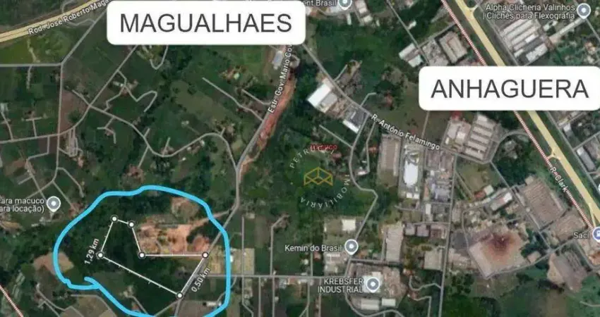Terreno à venda na Estrada Municipal Mário Covas, 1, Macuco, Valinhos