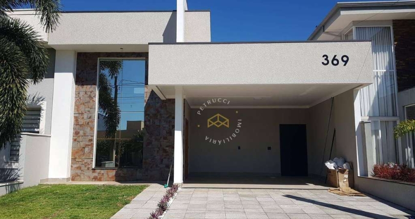 Casa com 3 dormitórios à venda, 155 m² - Condomínio Campos do Conde II - Paulínia/SP