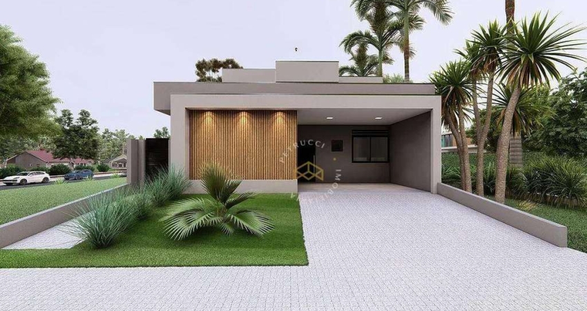 Casa com 3 dormitórios à venda, 181 m² por R$ 1.840.000,00 - Parque Brasil 500 - Paulínia/SP