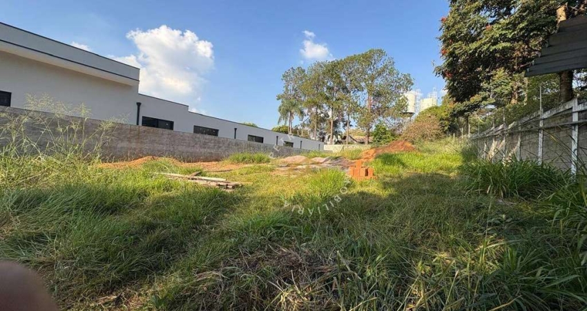 Terreno à venda, 716 m² - Dois Córregos - Valinhos/SP