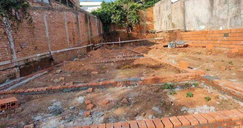 Terreno à venda, 269 m²  - Jardim Guarani - Campinas/SP