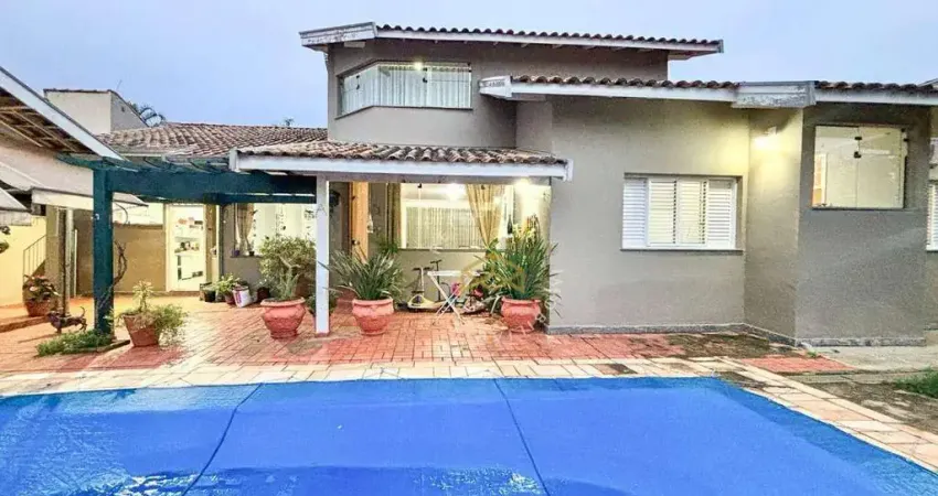 Casa com 4 dormitórios para alugar, 349 m² por R$ 10.456,00/mês - Vila Brandina - Campinas/SP