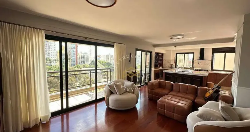 Apartamento com 3 dormitórios, 240 m² - venda ou aluguel - Cambuí - Campinas/SP
