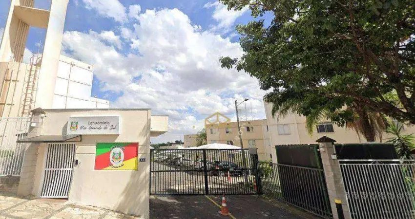 Apartamento com 2 dormitórios à venda, 51 m² por r$ 181.000,00 - parque residencial vila união - campinas/sp