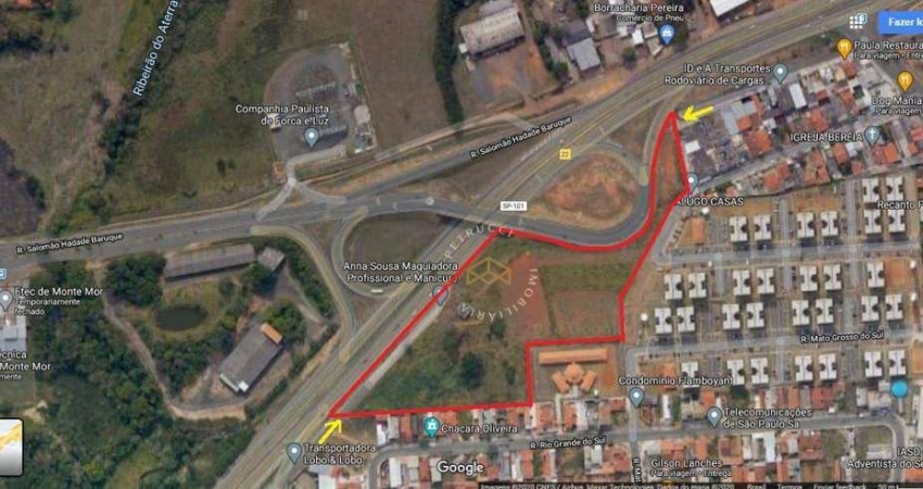 Área à venda, 22885 m²  - Aterrado - Monte Mor/SP