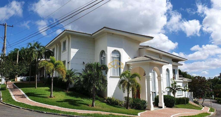 Casa com 4 dormitórios, 541 m² - venda por R$ 3.990.000,00 ou aluguel por R$ 21.398,00/mês - Condomínio Portal do Lago - Valinhos/SP