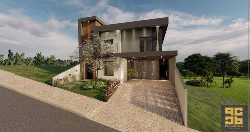Casa com 3 dormitórios à venda, 273 m² - Condomínio Villagio Di Napolii - Valinhos/SP