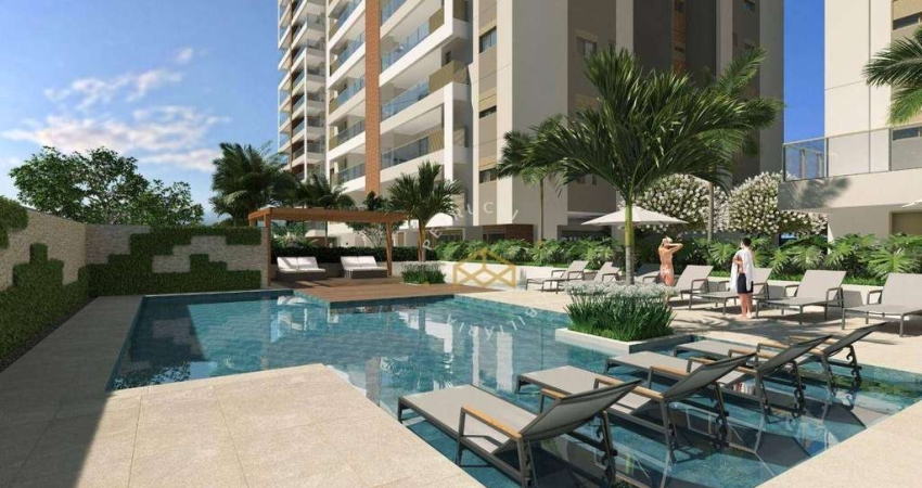 Apartamento com 3 dormitórios à venda, 104 m² - Jardim Paiquere - Valinhos/SP