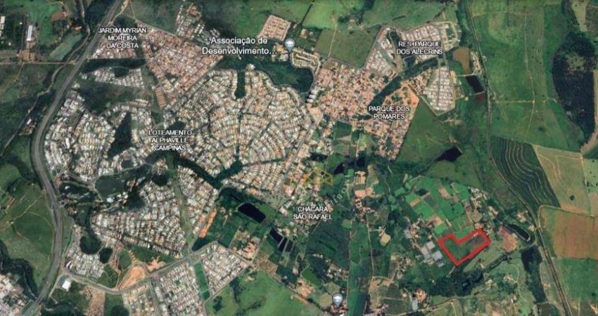 Área de 65.000 m² à venda em localização privilegiada na região de Campinas – Próxima ao Alphaville Dom Pedro 3