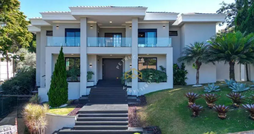 Casa com 6 dormitórios à venda, 1040 m² por R$ 16.990.000,00 - Loteamento Alphaville Campinas - Campinas/SP