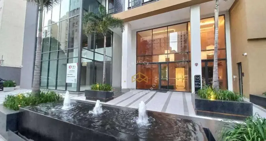 Apartamento com 1 dormitório à venda, 43 m² - cambuí - campinas/sp