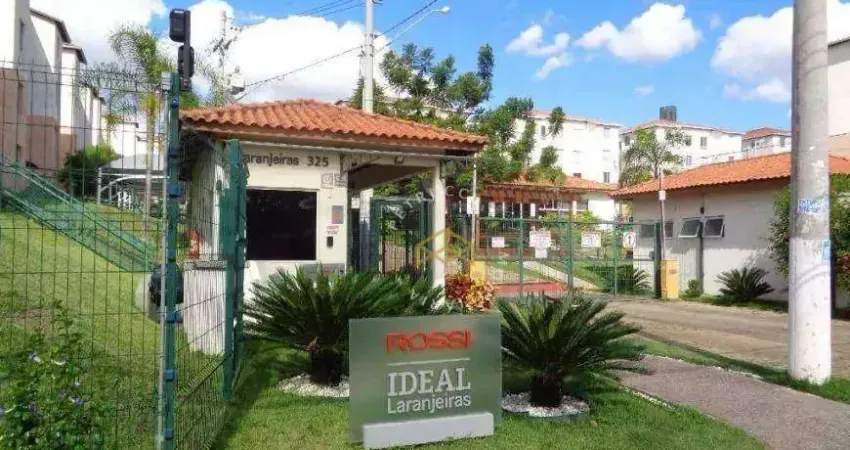 Apartamento com 2 dormitórios à venda, 46 m² - vila são francisco - hortolândia/sp