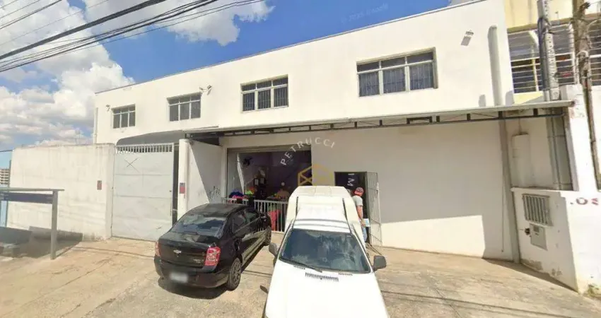 Barracão para alugar, 240 m² - jardim santa lúcia - campinas/sp