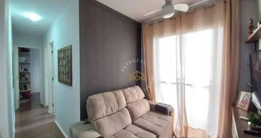 Apartamento com 2 dormitórios à venda, 57 m² por r$ 330.000,00 - vila mimosa - campinas/sp