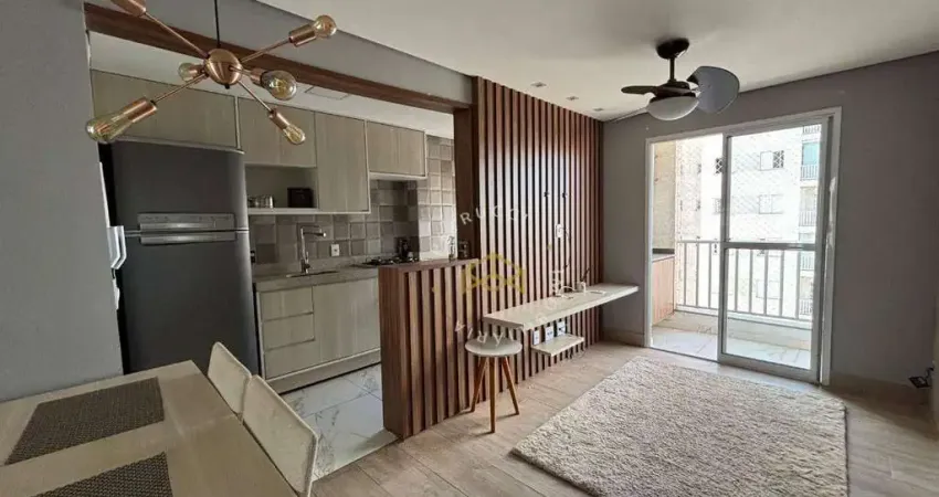 Apartamento com 2 dormitórios à venda, 50 m² por r$ 330.000,00 - jardim samambaia - campinas/sp