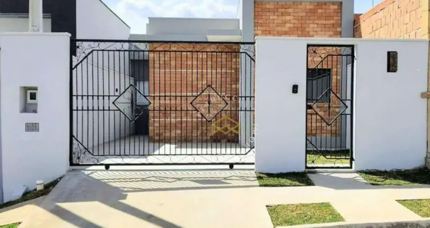 Casa com 3 dormitórios à venda, 73 m² no parque barnabé - indaiatuba/sp