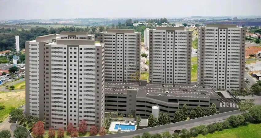 Apartamento com 2 dormitórios à venda, 43 m² - Jardim Ibirapuera - Campinas/SP