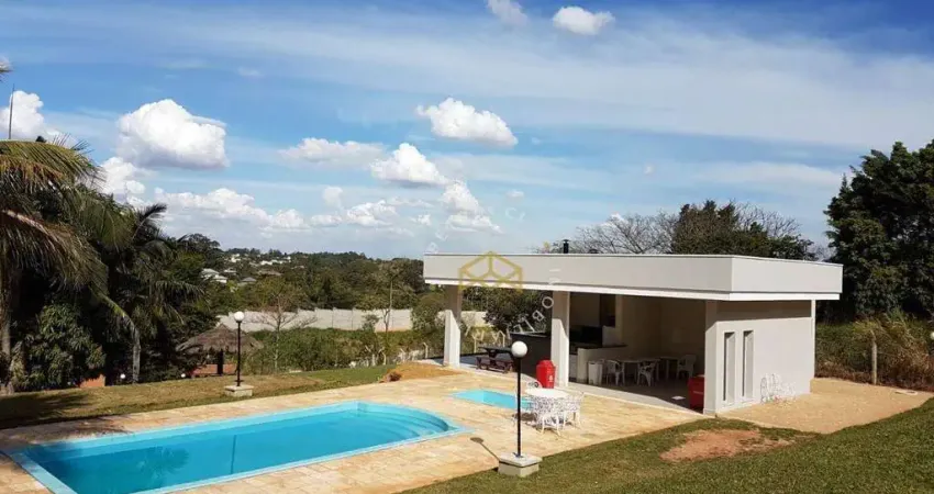 Chácara com 3 dormitórios à venda, 5 m² por R$ 1.800.000,00 - Condomínio Vale do Itamaracá - Valinhos/SP