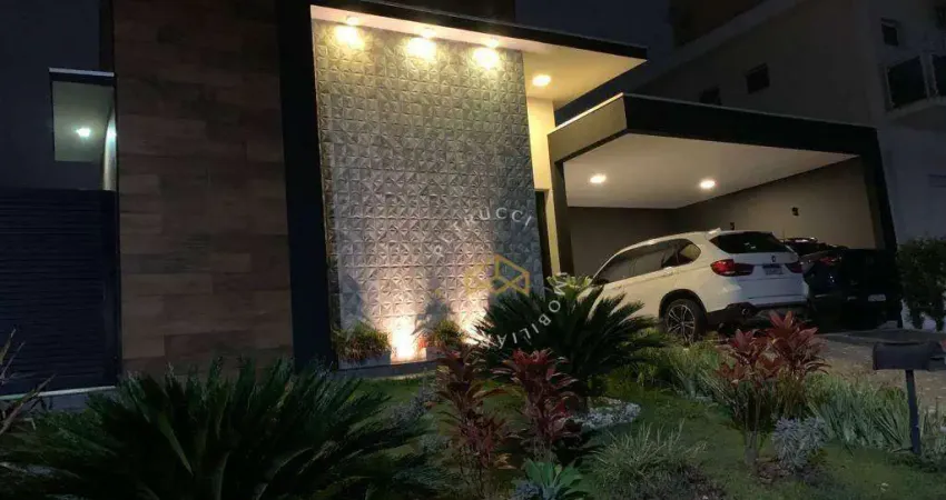 Casa nova com 250m² à venda no condomínio green park residence na cidade de hortolândia/sp.