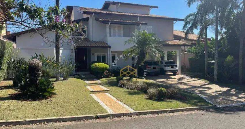 Casa com 4 dormitórios à venda, 390 m² no residencial barão do café - campinas/sp