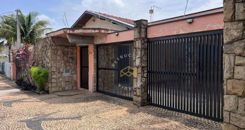 Casa com 4 dormitórios, 428 m² no jardim eulina - campinas/sp