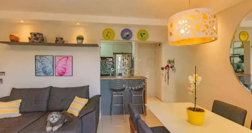 Apartamento com 3 dormitórios à venda, 76 m² - loteamento chácara prado - campinas/sp