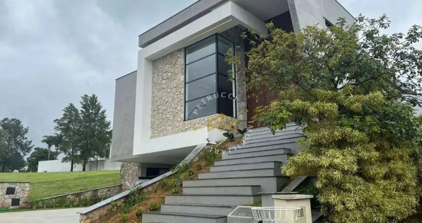 Casa com 3 dormitórios à venda, 380 m² no alphaville dom pedro - campinas/sp