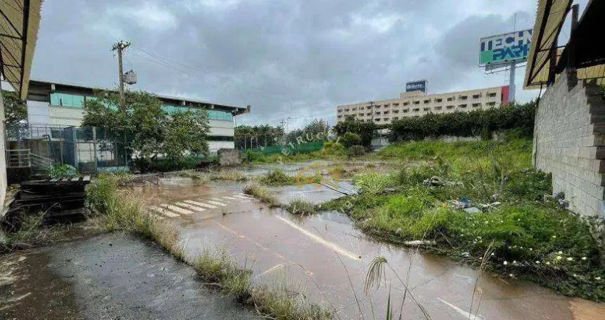 Terreno para alugar, 2389 m² por R$ 14.700,00/mês - Techno Park - Campinas/SP