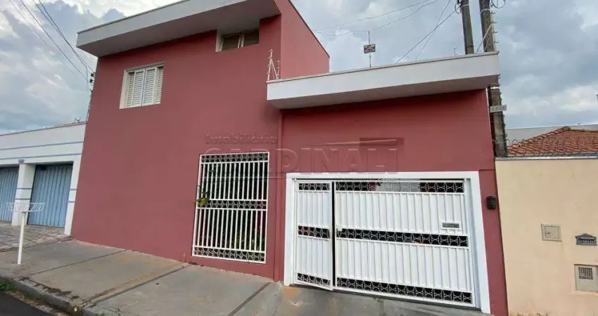 Casa sobrado com 3 dormitórios no jardim brasil em são carlos
