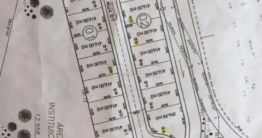 Terreno à venda na Condominio Nascente do jaragua, Lote 33, Quadra 01, 80, Altos do Jaraguá, Araraquara
