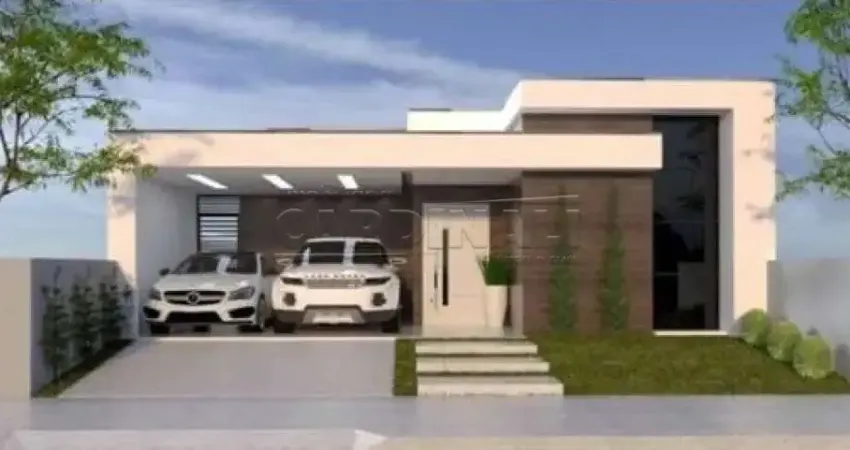 Casa em condomínio fechado com 3 quartos à venda na Rua Professora Vera Apparecida Barreto Bezerra, Lote 72, Quadra D, 266, Jardim Serra Azul, Araraquara