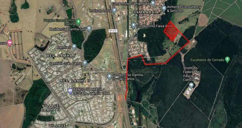 Terreno comercial para alugar na estrada Velha da fazenda Engenho Velho, Km 05, s/n, Residencial Samambaia, São Carlos