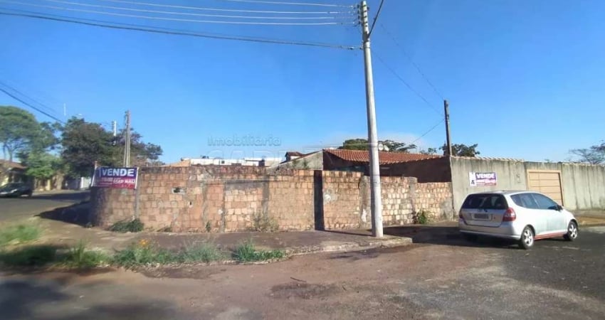 Casa com 1 quarto à venda na Avenida Arnaldo Ferraz de Mendonça, Casa Padrão + Terreno de Esquina, 16, Jardim Altos do Cecap I e II, Araraquara